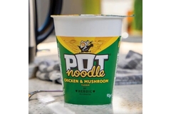 Image Instant noodles soup cup.